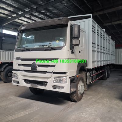 Sinotruk Howo 6x4 truk pengangkut kargo 371hp Kapasitas Beban 30T