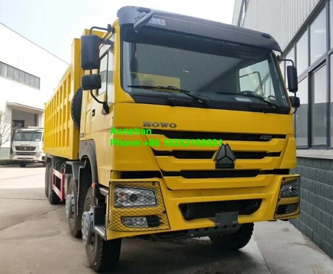 8x4 12 roda Heavy Duty Dump Truck 50T 30M3 Sinotruk Howo 7 Truck