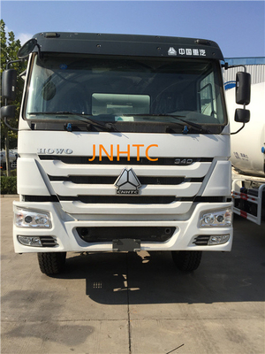 HW76 Cabin Mercedes Concrete Mixer Truck Dengan Kontrol Throttle