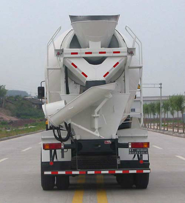 HW76 Cabin Mercedes Concrete Mixer Truck Dengan Kontrol Throttle