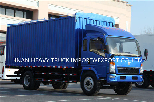 6m 5 Ton Diesel Cargo Sinotruk Mini Truck Light Kecil WD615.47