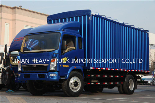 6m 5 Ton Diesel Cargo Sinotruk Mini Truck Light Kecil WD615.47