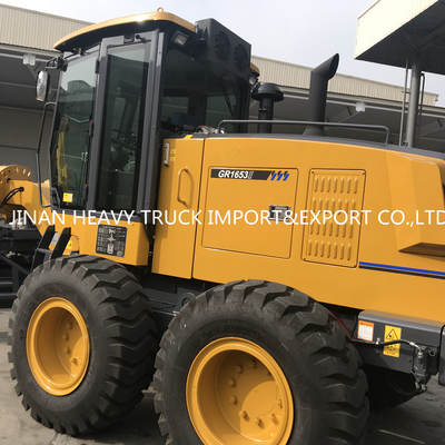GR165 142kw Derek Mesin Aspal Jalan Hidrolik Compact Motor Grader