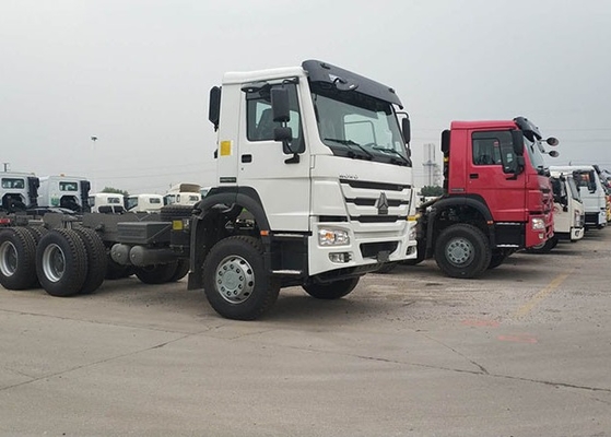Sinotruk HOWO A7 6x4 371hp White Dump Truck Tipper Truck Truk Kargo