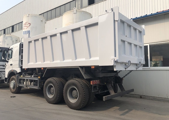 Sinotruk HOWO A7 6x4 371hp White Dump Truck Tipper Truck Truk Kargo