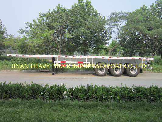 12m Custom Heavy Duty Semi Trailer Container Flatbed Car Carrier