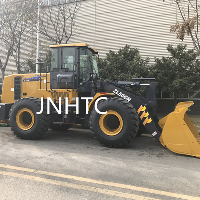 5 Ton XCMG Zl50G Mesin Wheel Loader Mesin Konstruksi Jalan
