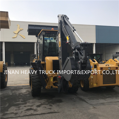 WZ30-25 4 Wheel Drive Backhoe Loader Digger Dengan Attachment