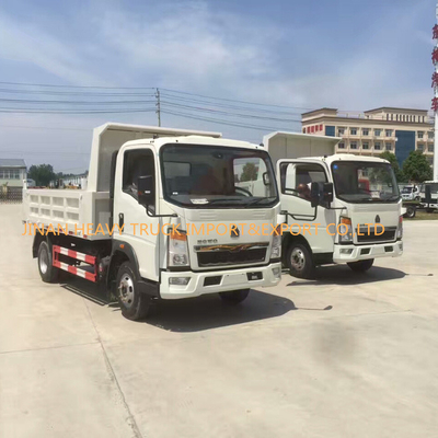 Truk Komersial Ringan 5T Kecil 4x2 Sino Howo Dump Truck