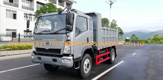 5 Ton HOWO 4x2 Dump Truck Truk Sino Dump Kecil ZZ3158E3414C1