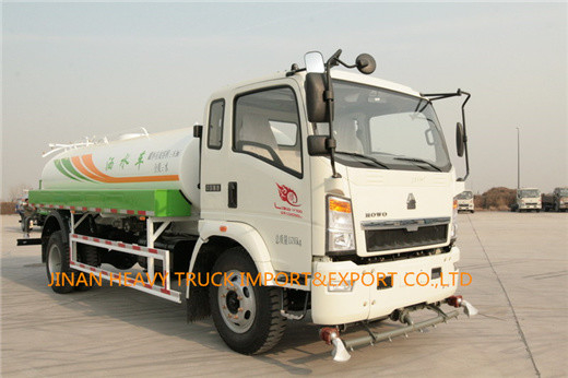 Truk Komersial Ringan SINOTRUK 80000 90000 10000 Liter Truk Tangki Air