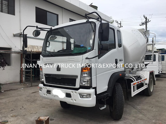 Harga Pabrik HOWO 3cbm 5M3 Light Duty 4x2 Beton Self Loading Beton Mixer Truck