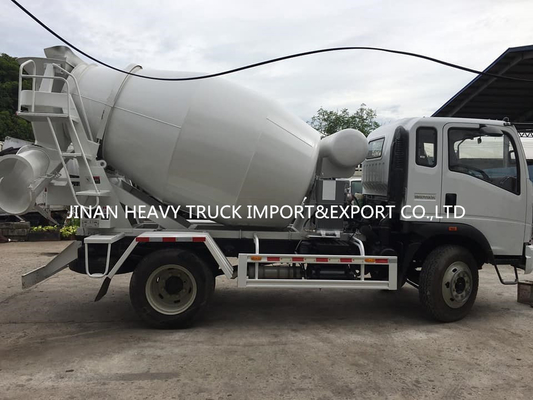 Harga Pabrik HOWO 3cbm 5M3 Light Duty 4x2 Beton Self Loading Beton Mixer Truck