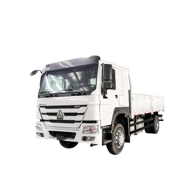 Sinotruk HOWO Tugas Ringan 4x2 Truk Kargo Berat 290HP Truk Kotak Lorry Van Barang