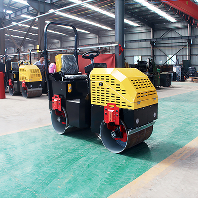 6 Ton Hidrolik Vibrator Mesin Konstruksi Drum Tunggal Road Roller compactor Road