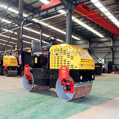 6 Ton Hidrolik Vibrator Mesin Konstruksi Drum Tunggal Road Roller compactor Road