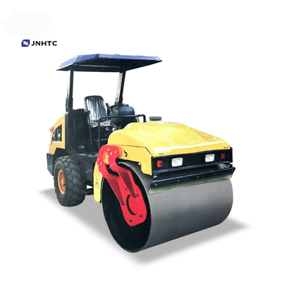 4.5 Ton Mesin Konstruksi Berat Single Drum Vibrator Road Roller Compactor