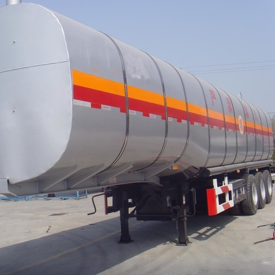 3 Gandar Trailer Semi Tugas Berat Trailer Tanker Bahan Bakar Minyak