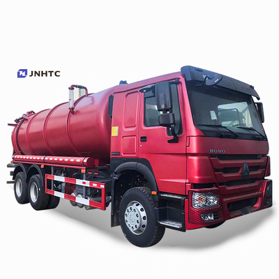 HOWO 336ps 16cbm Sewage Suction Truck Diesel Euro2 10 Roda 6x4
