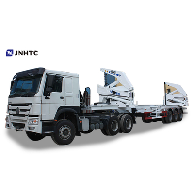 XCMG 28Mpa 37ton 20ft 40ft Pengiriman Side Boom Lifter Lipat Boom Container Crane