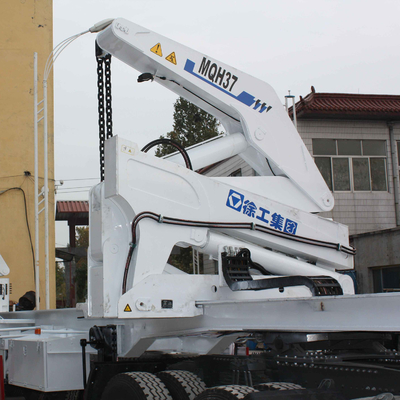 XCMG 28Mpa 37ton 20ft 40ft Pengiriman Side Boom Lifter Lipat Boom Container Crane