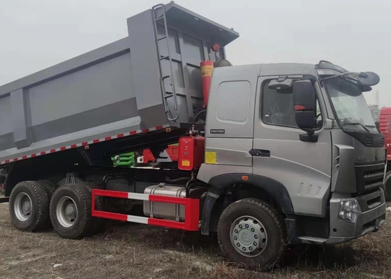 Howo 6x4 A7 Truk Tipper 3 Axle Dump Truck Truk Tipper 60 Ton Dump Truck