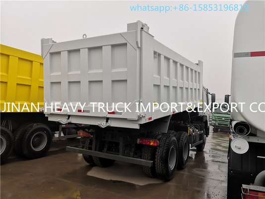 Hot Sale Model Baru Howo 10 Roda 25t 6x6 Tentara Dump Truck Untuk Dijual