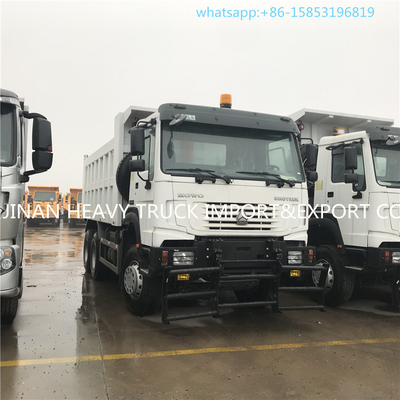 Hot Sale Model Baru Howo 10 Roda 25t 6x6 Tentara Dump Truck Untuk Dijual