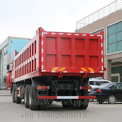 Cina SINOTRUK 30M3 CBM 8x4 Murah HOWO 371hp 12 Wheeler Dump Truck