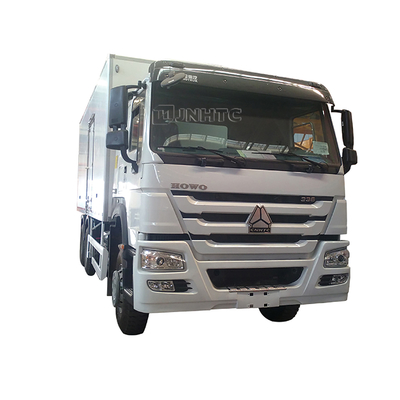 2 Axle Sino Howo 10 roda 20 Ton 30 Kubik 6x4 Kulkas Kontainer pendingin Truk Freezer