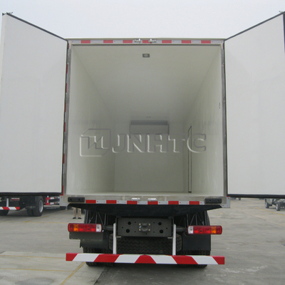 2 Axle Sino Howo 10 roda 20 Ton 30 Kubik 6x4 Kulkas Kontainer pendingin Truk Freezer