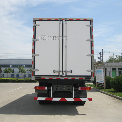 2 Axle Sino Howo 10 roda 20 Ton 30 Kubik 6x4 Kulkas Kontainer pendingin Truk Freezer
