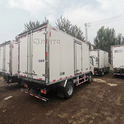 HOWO 290hp Euro2 4x2 15ton Kulkas Freezer Truk pendingin Truk kecil