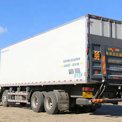 Sinotruk HOWO 45cbm Freezer Pendinginan 8x4 Pendinginan Truk 20 Ton Pendinginan Truk Berat