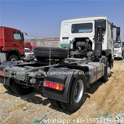 6 Roda Cargo howo Tractor Head Double Axles 4x2 380hp