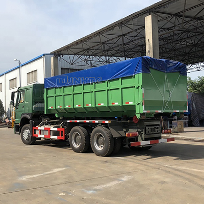 SINOTRUK HOWO 6x4 Hook Arm Roll Sampah Truk untuk Sampah Sampah Sampah