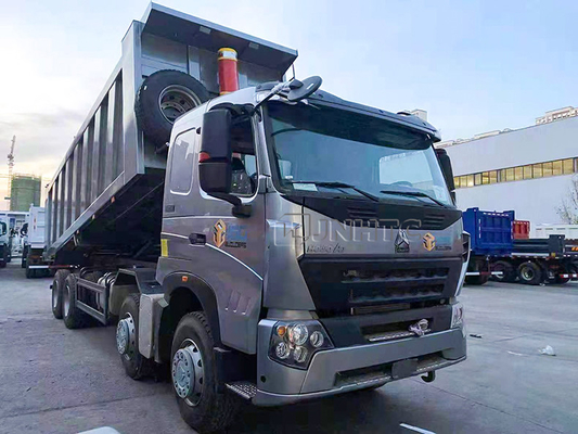 12 Wheel HOWO A7 Dump Tipper Truck 420hp Di Filipina