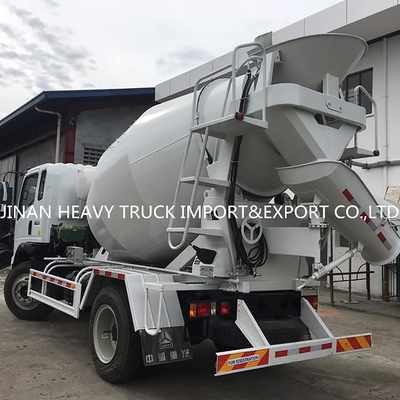 HOWO Light Duty Cement Mixer Truck Self Loading 4x2 3cbm 5M3