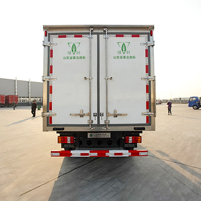 Howo 6 Wheeler Light Truck Box Pendingin 3T 5 Ton