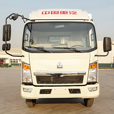 Howo 6 Wheeler Light Truck Box Pendingin 3T 5 Ton