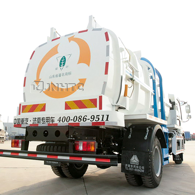 HOWO 4x2 Euro4 Euro2 Truk Komersial Tugas Ringan Untuk Limbah Kandang Makanan Dapur