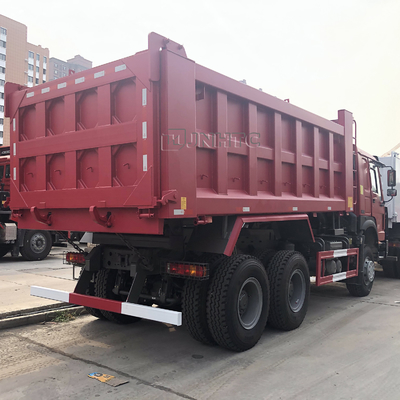 4 10 roda SINOTRUK HOWO Dump Tipper Truck Euro2 6x4