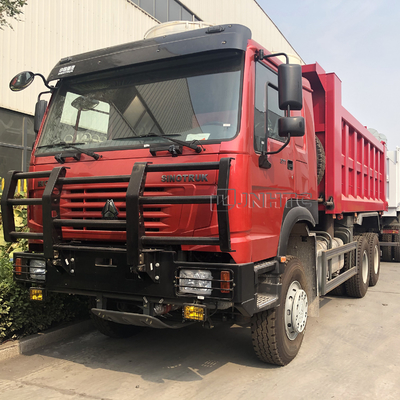4 10 roda SINOTRUK HOWO Dump Tipper Truck Euro2 6x4