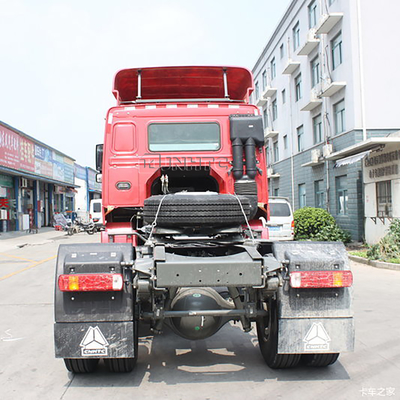 Sinotruk Howo 400L Tanker Diesel Tractor Truck 4x2 102km / jam