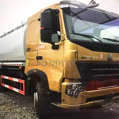 Sinotruk HOWO A7 371hp Truk Tangki Bahan Bakar Minyak Euro2 Euro3 25000L 6x4