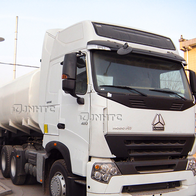 Sinotruk HOWO A7 371hp Truk Tangki Bahan Bakar Minyak Euro2 Euro3 25000L 6x4