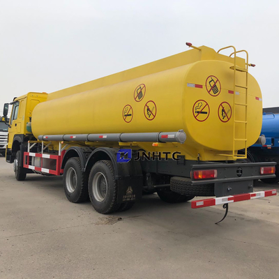 Sinotruk HOWO 371hp Trailer Tanker Bahan Bakar Minyak Euro2 Euro3 25000L 6x4
