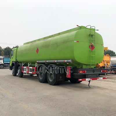 HOWO Euro2 Euro4 Truk Komersial Tugas Ringan 8x4 38000L Truk Tanker Bahan Bakar Minyak