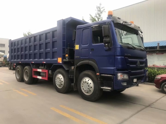 SINOTRUK HOWO 8X4 U Bentuk truk kotak sampah Di Ghana Tanzania Zambia Zimbabwe