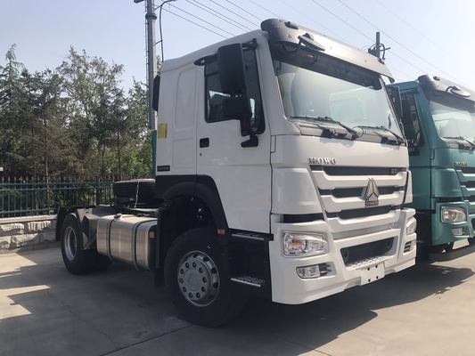 HOWO 4x2 Drive Prime Mover Truck 6 Wheeler 290HP 336HP Kepala Penarik
